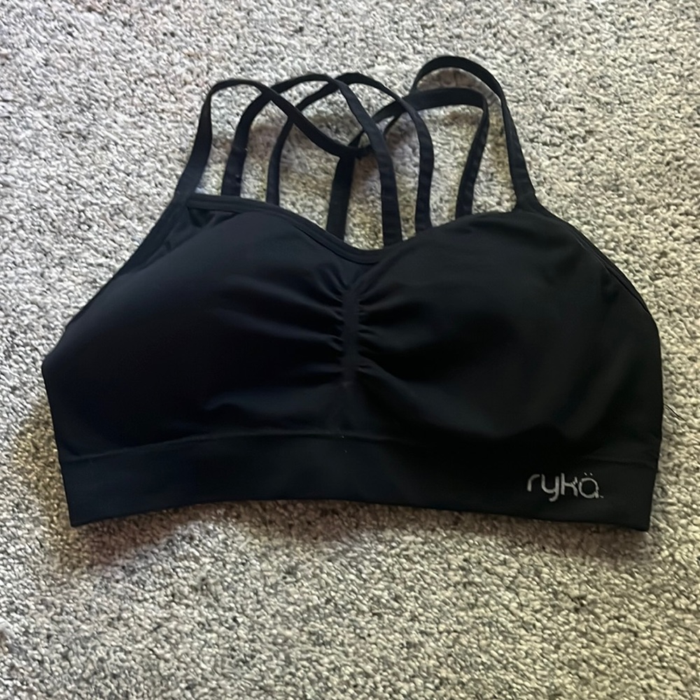 Black lounge bra color: black size: small